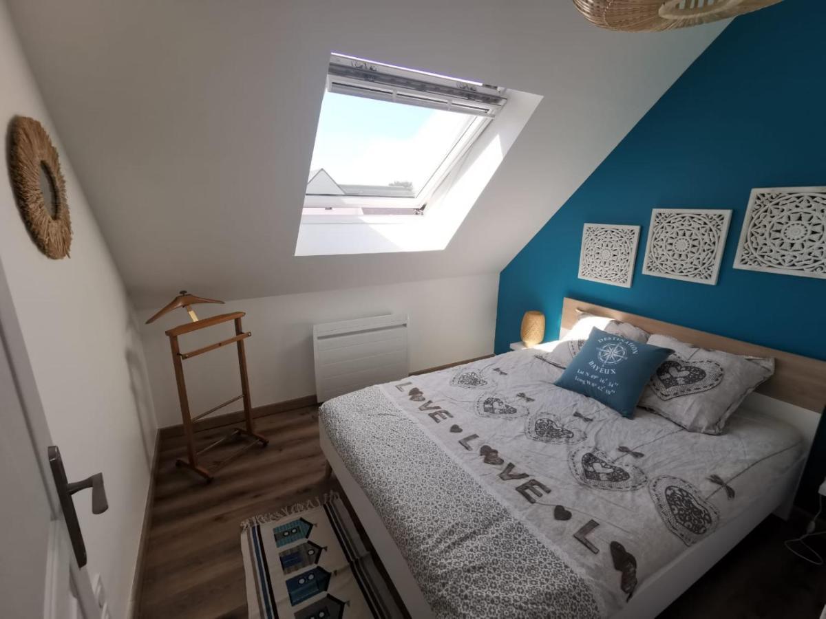 Les Pommiers Duplex Cosy Tout Confort Dans Maison Neuve Avec Terrasse Entree Independante 5 Mn De Bayeux Et 10 Mn Plage Du Debarquement Sommervieu ภายนอก รูปภาพ