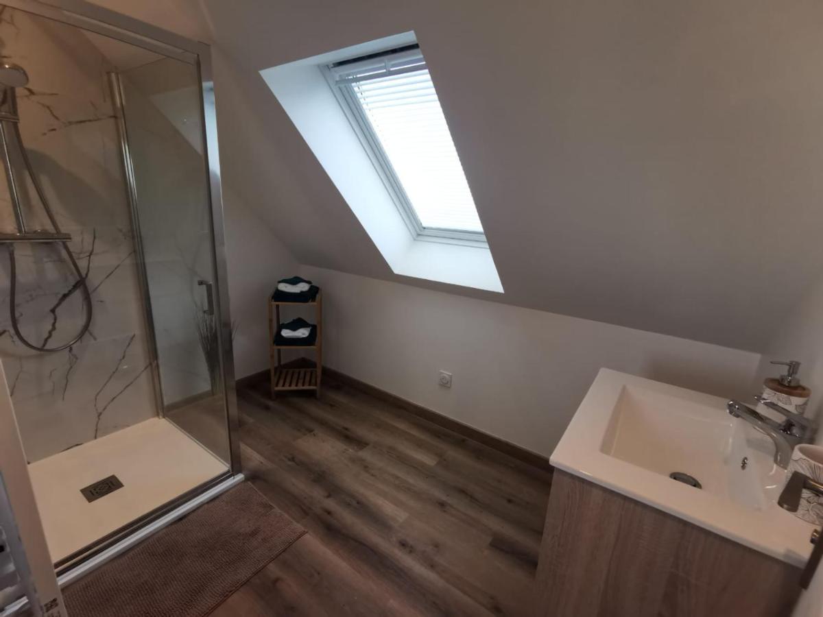 Les Pommiers Duplex Cosy Tout Confort Dans Maison Neuve Avec Terrasse Entree Independante 5 Mn De Bayeux Et 10 Mn Plage Du Debarquement Sommervieu ภายนอก รูปภาพ